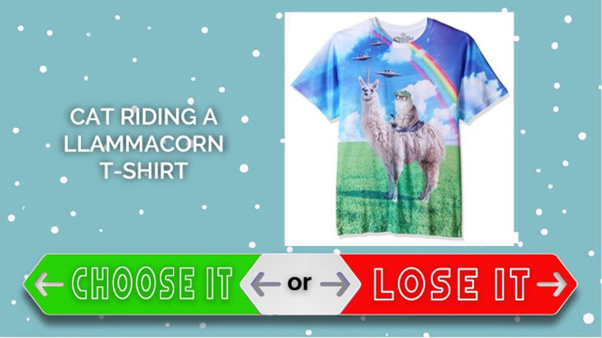 Choose It or Lose It - Christmas Gifts image number null